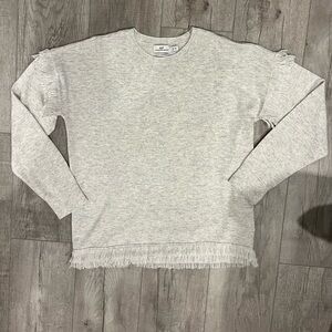 Vineyard Vines Light Gray Cashmere Blend Sweater